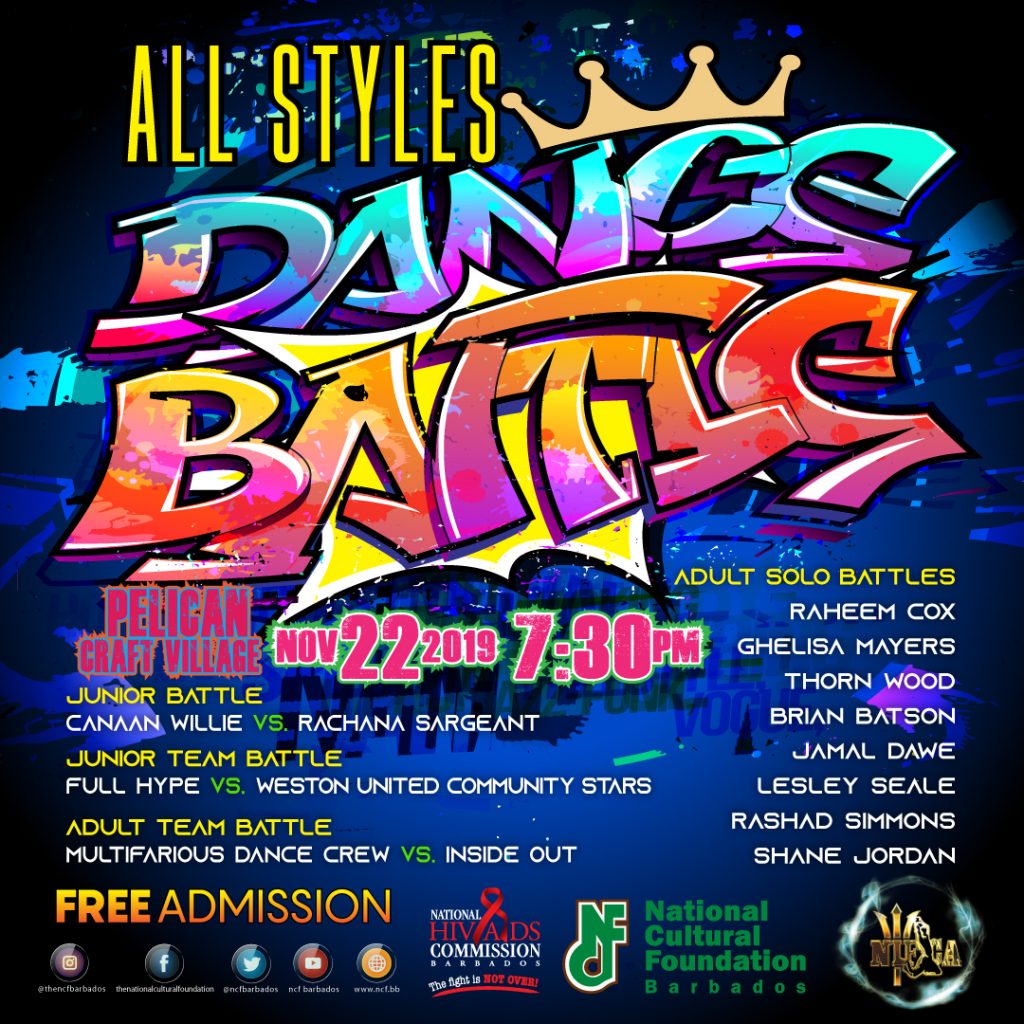 NIFCA ALL STYLES DANCE BATTLE – National Cultural Foundation, Barbados