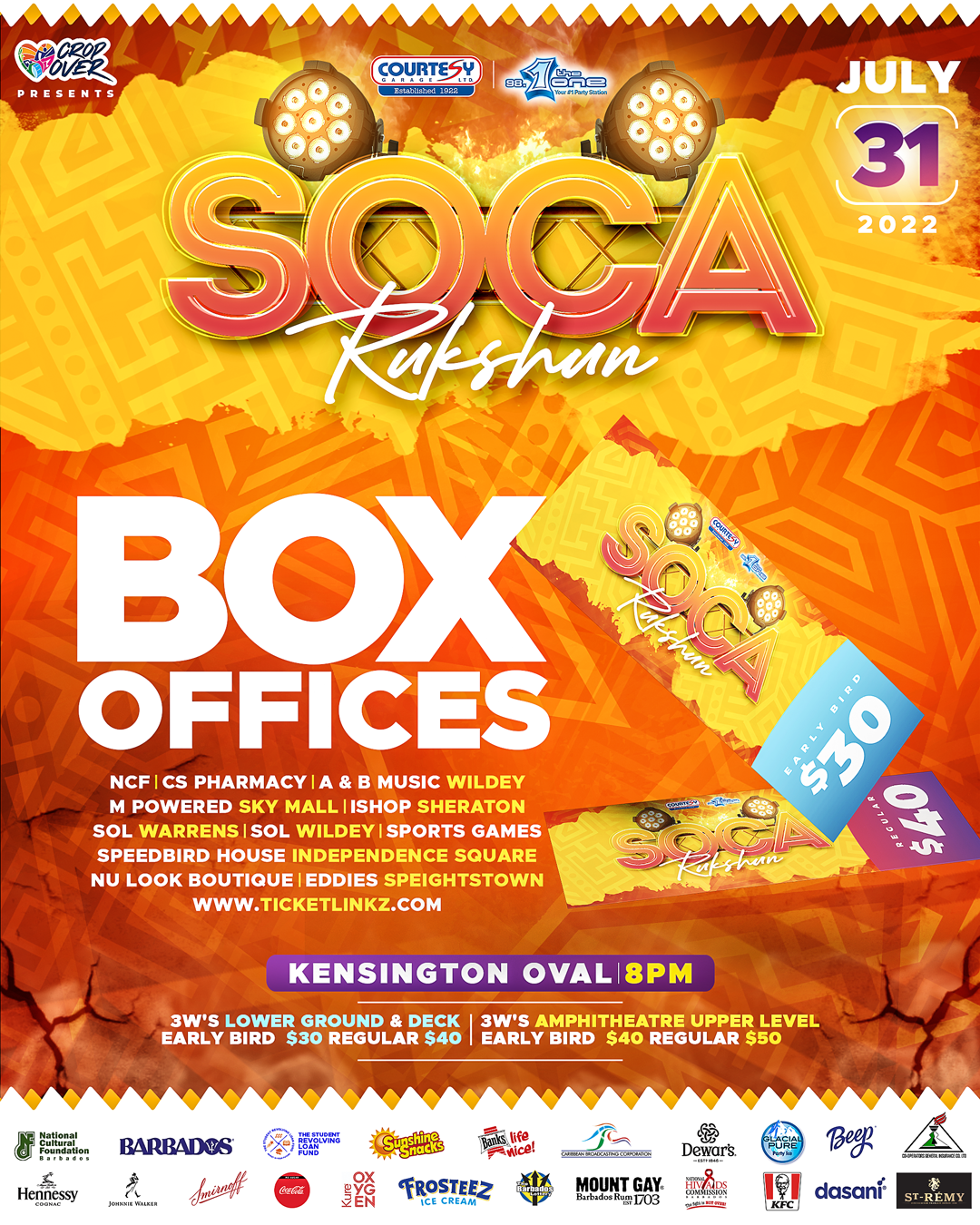 Courtesy Garage 98.1 THE ONE Soca Rukshun National Cultural