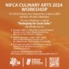 NIFCA Culinary Arts Competition Workshop