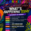 Heading to the Caribbean Grand Market today? Here’s what’s happening at CARIFESTA House!